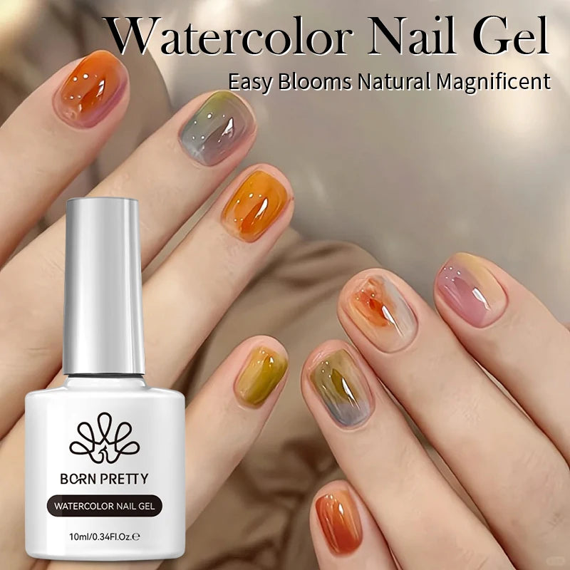BORN PRETTY 10ml Pink Water Light Cat Magnetic Gel Polish Spaking Glitter UV LED Soak Off Gel Varnish Crystal DIY Manicure
