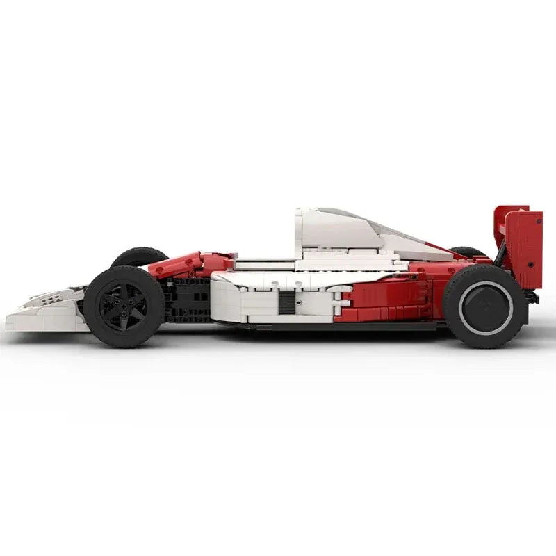 MOC-180921 Formula F1 MP4/6 1:8 Building Block Model 2863 PartsMOC Creative Boy Kids Birthday Building Blocks Toy Gift