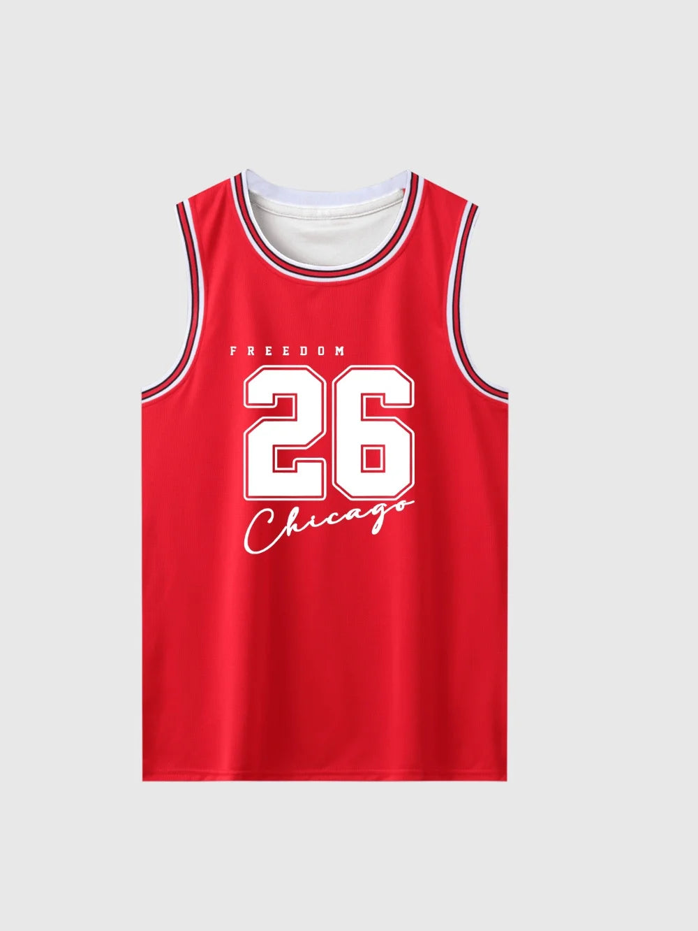 Men's Summer Vintage Crew Neck Sleeveless Sports T-Shirt Breathable Quick Dry Basketball Vest Running Training and Marathon