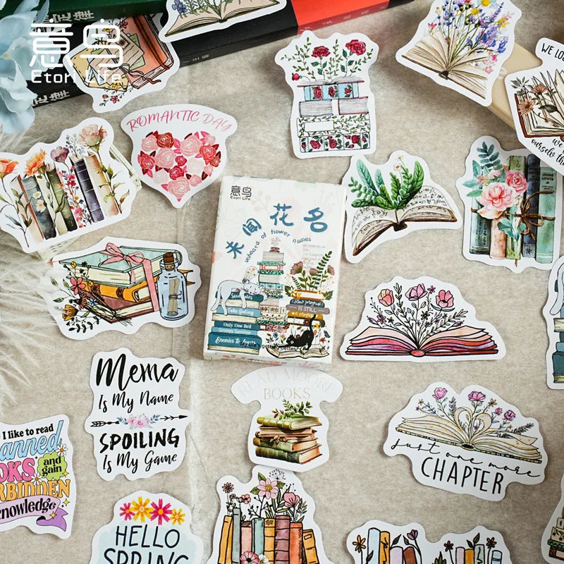 30 Pcs Kawaii Paper Sticker Set Deep Forest Self-adhesive Stationery Stickers For Arts Craft Diy Scrapbooking Diary Album Planne