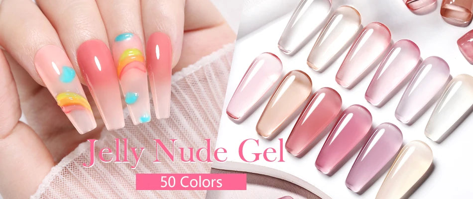 BORN PRETTY 10ml Auroras Glitter Cat Magnetic Gel Nail Polish Jelly Glass Bead Semi Permanent Soak Off UV LED Varnish Manicure