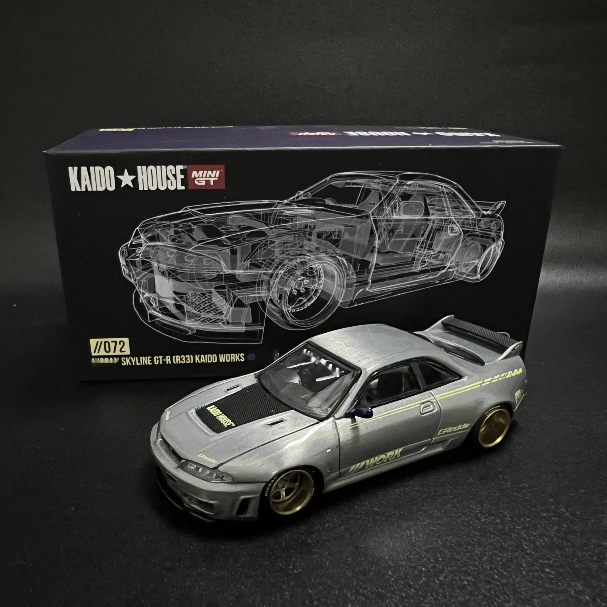 1/64 KaidoHouse hidden NSX R33 R34 Datsun 510 EF Pickup