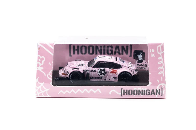 SPARK 1:64 HOONIPIGASUS No.43 Pikes Peak  2022 pink Diecast Model Car