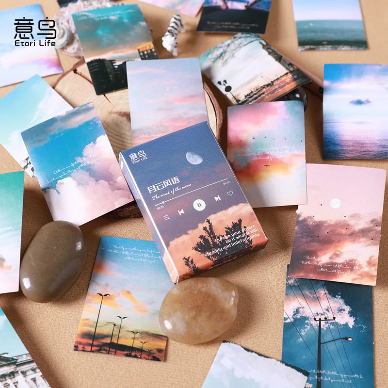 30 Pcs Kawaii Paper Sticker Set Deep Forest Self-adhesive Stationery Stickers For Arts Craft Diy Scrapbooking Diary Album Planne
