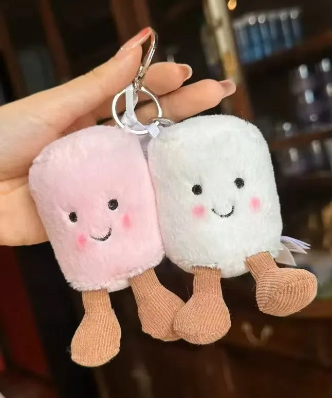 2025 New Jelly Fun With Tag Cherry Key Chain Cute Key Chain Bag Pendant Accessories Doll Pendant Girls And Ladies Holiday Gifts