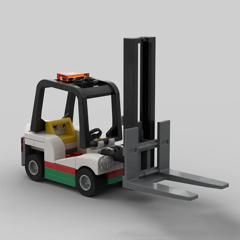 560PCS MOC Construction Octan Truck & Flatbed Trailer City Engineering Model Building Blocks Stacking Brick Creative Educational