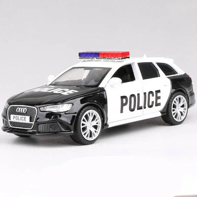 1:36 RS6 Station Wagon Car Model Alloy Diecasts Toy Vehicles Car Metal Model High Simulation Pull Back Collection Childrens Gift