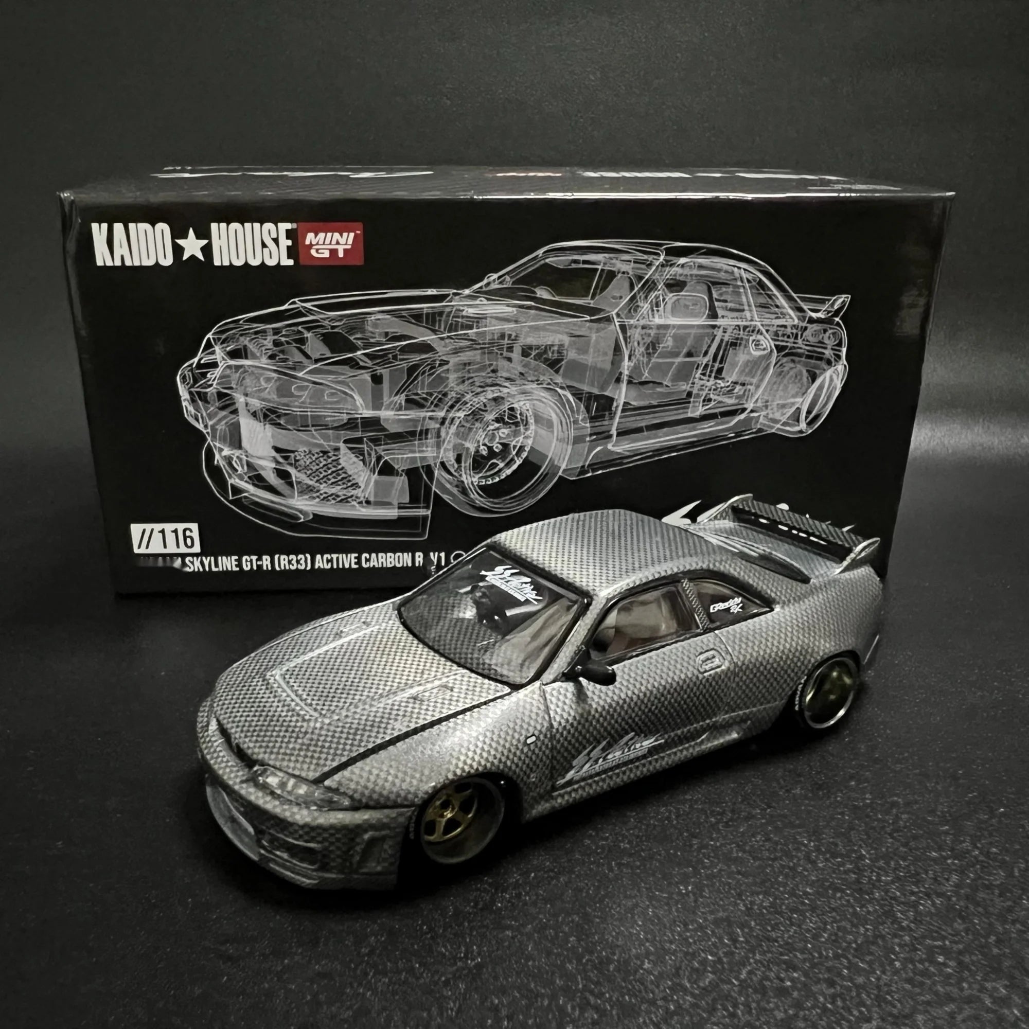 1/64 KaidoHouse hidden NSX R33 R34 Datsun 510 EF Pickup