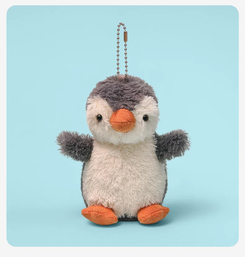 Cartoon Christmas Peanut Doll Plush Toy Bag Pendant Keychain Christmas Gift