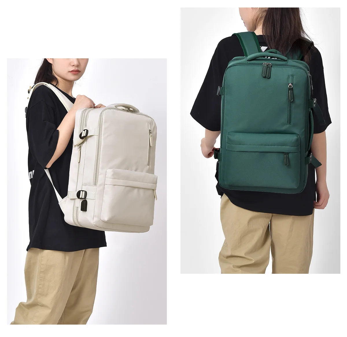 Backpack Variable size 44x30x26 Airplane, Cabin Hand Luggage Backpack, Laptop Backpack for Aeroplane Travel, School Backpack