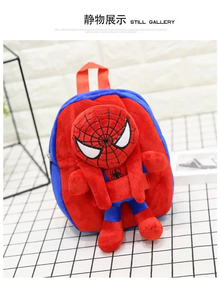 Cartoon cartoon fashion character backpack children casual plush backpack cute kindergarten boy and girl schoolbag gift