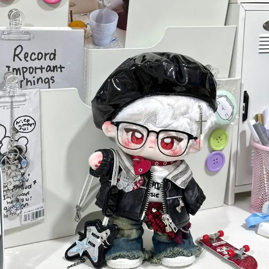 Anime Love and Deepspace Sylus Soft Plush Doll Body Plushie Dress Up Cotton Dolls Toys 20cm Cosplay Birthday Gift