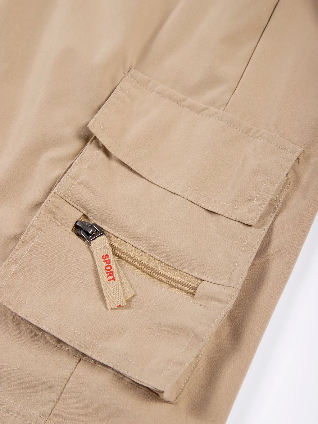 Paris Printed Casual Work Shorts Men's Multi-pocket Loose Drawstring Cargo Shorts Outdoor Sports Short Pants for Men Streetwear