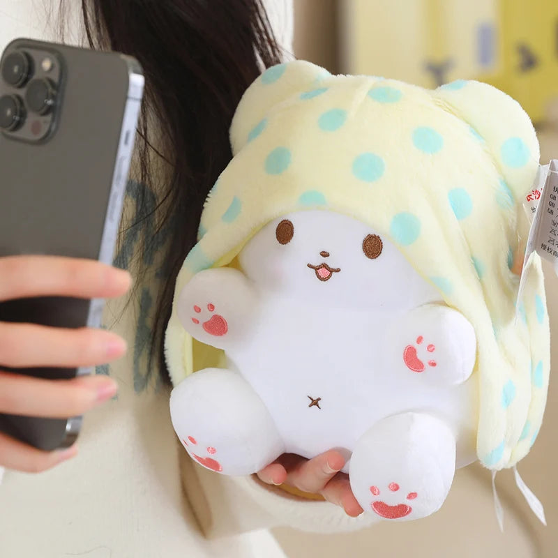 Sanrio Carpet Bear Plush Toy Pendant Kawaii Soft Stuffed Dolls Plush Keychains Home Car Decoration Plush Toys Phone Keyrings