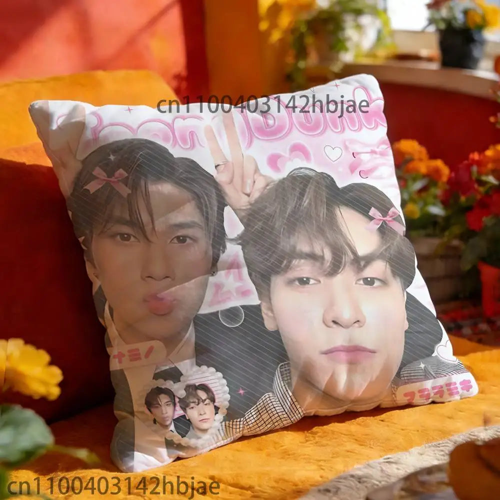 Thai CP JoongDunk Pillow Case For Sofa Decor Car Office Room Printing Cushion Cover Decorations and Protector