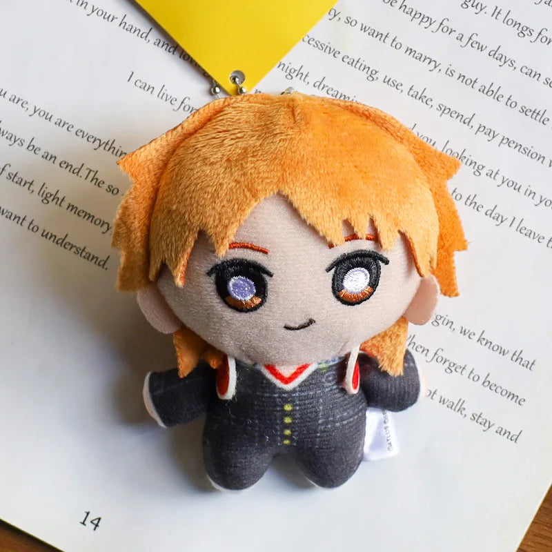 Kawaii Anime Persona Plush Doll Peripheral Keychain Cute Cartoon Persona Stuffed Animals Plush Doll Pendant Keychain Toys Gifts