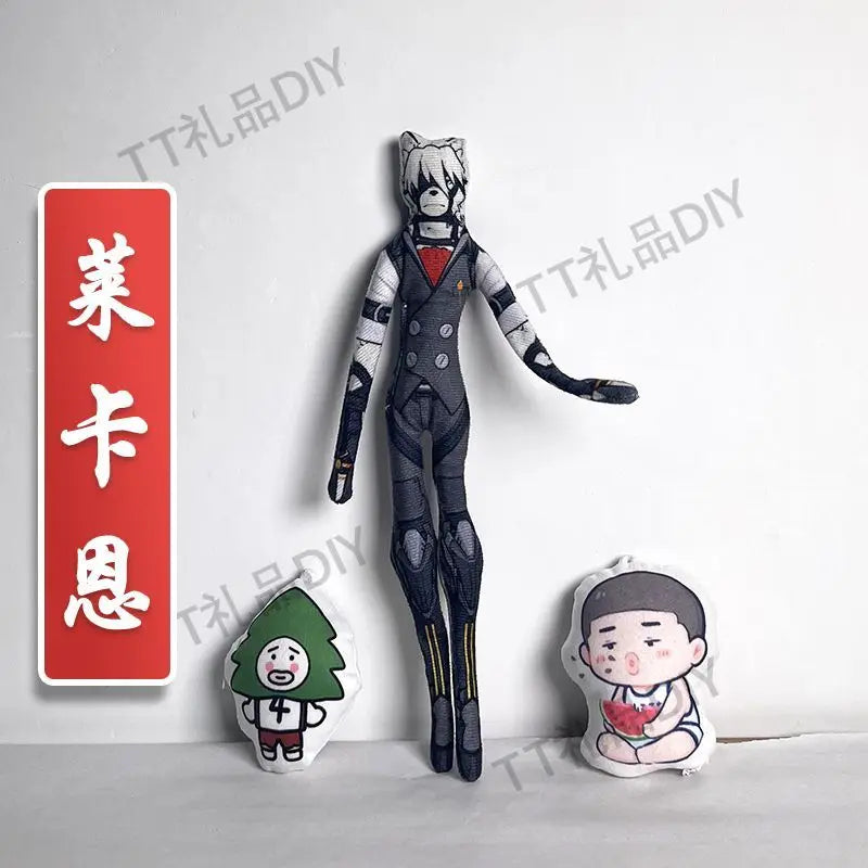 Game Zenless Zone Zero Wise Belle Nicole Demara Von Lycaon Cosplay Doll Plush Stuffed Dolls Abstract Twistable Wire Accessories
