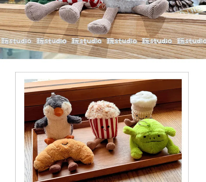 cute Doll kawaii Plush Toy Pendant Keychain kawaii backpack Girl Gift