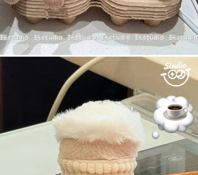 cute Doll kawaii Plush Toy Pendant Keychain kawaii backpack Girl Gift