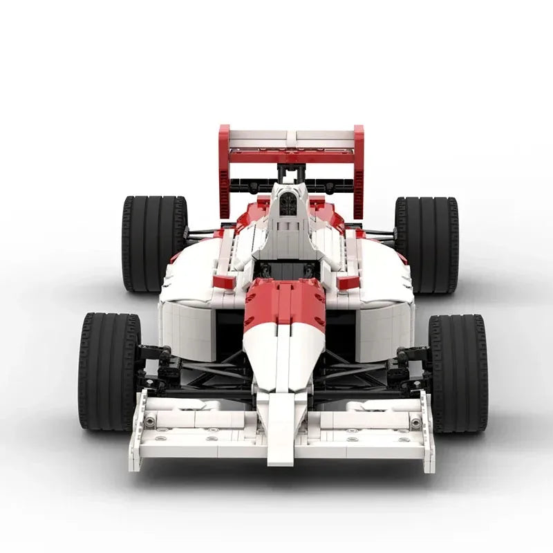 MOC-180921 Formula F1 MP4/6 1:8 Building Block Model 2863 PartsMOC Creative Boy Kids Birthday Building Blocks Toy Gift