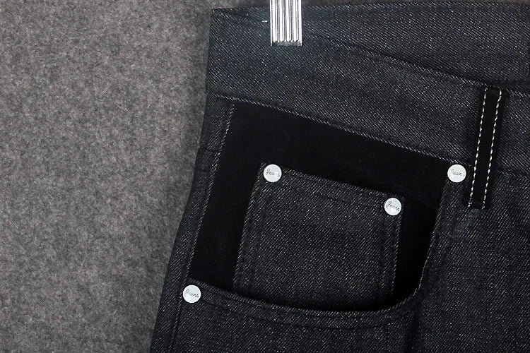 Male jeans Hip Hop Baggy Jeans Black Denim Loose Pants Rap Jeans Letter Written Boy Rapper Fashion  46 Famous Brand Jeans